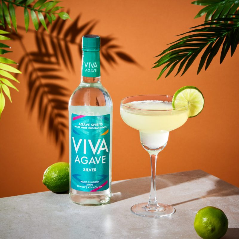 Viva Agave Silver Blanco margarita cocktail