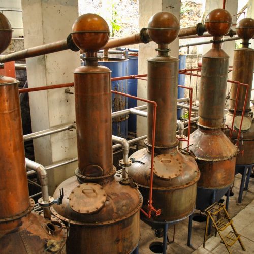 Distillation Distilled in copper pot stills, where heat and refinement shape the spirit’s final character