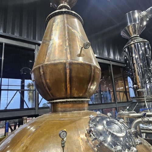 Double pot distilled